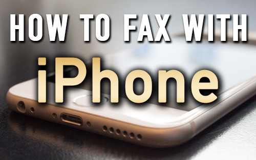 iphone fax
